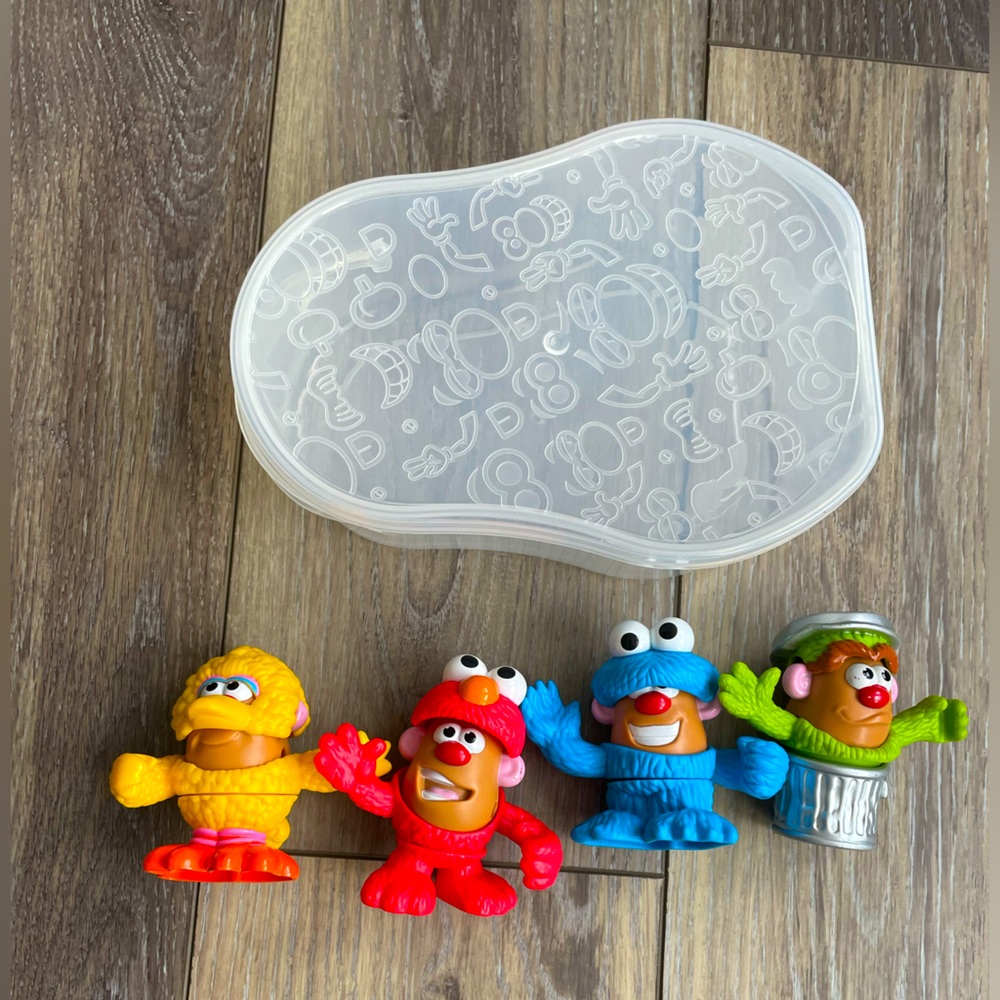 Sesame Street potato heads